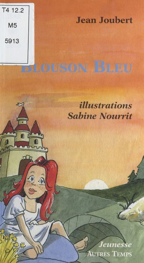 Couverture ebook de Blouson bleu, de Jean Joubert, Sabine Nourrit