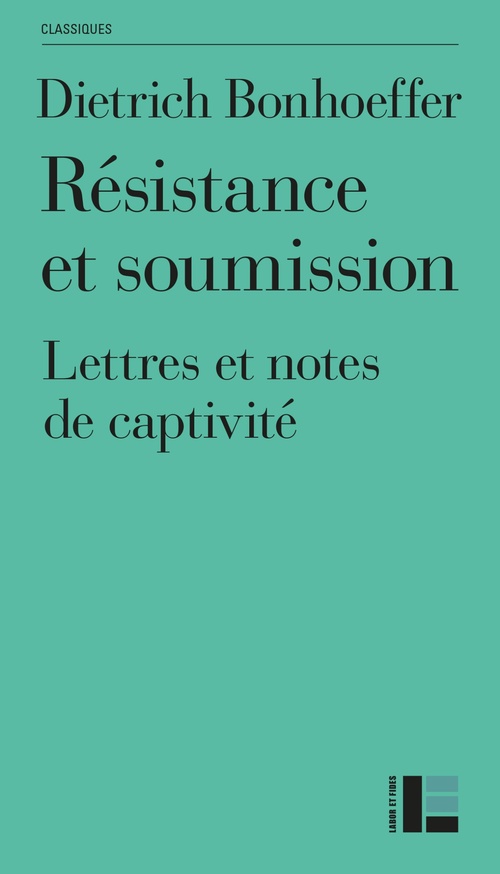 ebook cover of Résistance et soumission, by Dietrich Bonhoeffer