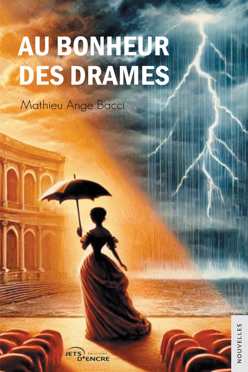 ebook cover of Au Bonheur des Drames, by Mathieu Ange Bacci