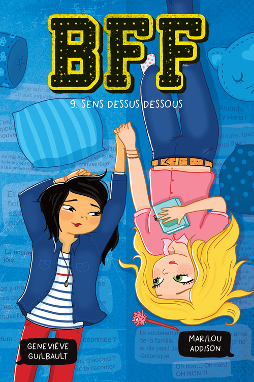 ebook cover of Sens dessus dessous - Tome 9, by Genevieve Guilbault, Marilou Addison