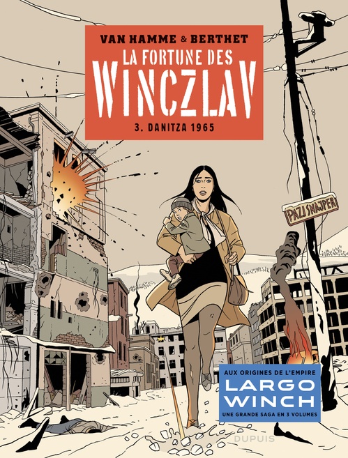 Couverture ebook de La fortune des Winczlav  - Tome 3 - Danitza 1965, de Jean Van Hamme
