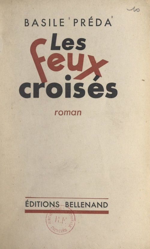 Couverture ebook de Les feux croisés, de Basile Preda