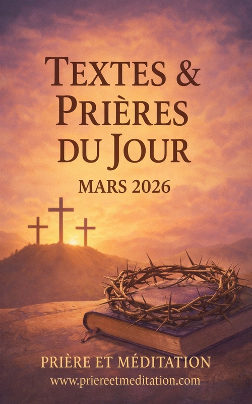ebook cover of Textes & Prières du Jour - Mars 2026, by Aristide Didier T. CHABI