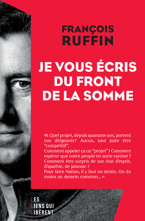 Couverture ebook de Je vous écris du front de la Somme, de François Ruffin