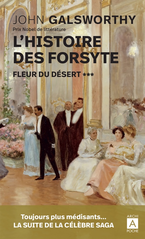ebook cover of L'histoire des Forsyte - Tome 3 Fleur du désert, by John Galsworthy