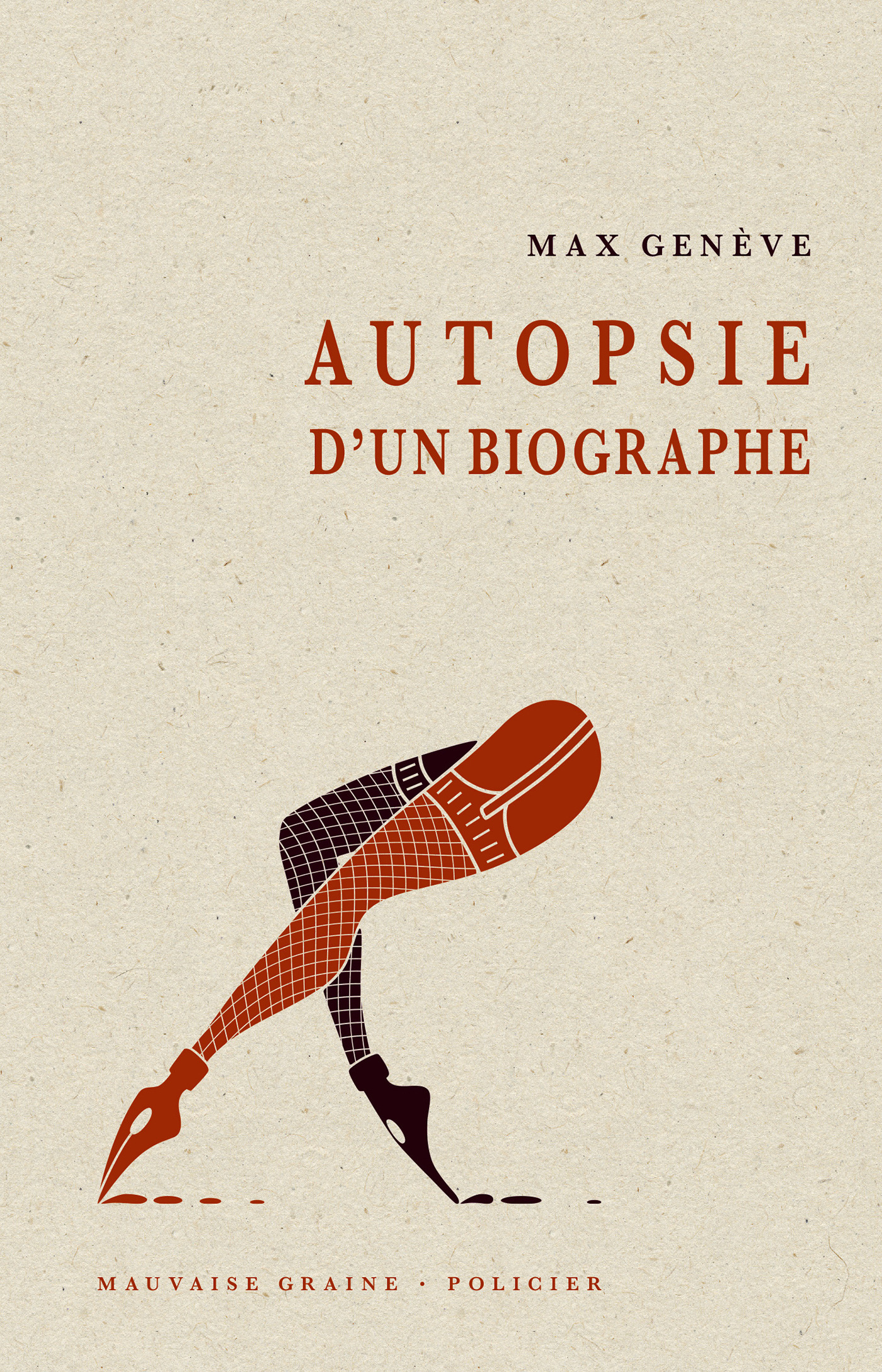 ebook cover of Autopsie d'un biographe, by Geneve Max