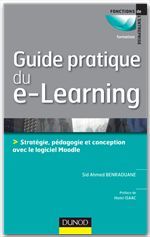 Couverture ebook de Guide pratique du e-learning, de Sid ahmed Benraouane