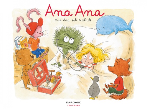 Couverture ebook de Ana Ana - Tome 10 - Ana Ana est malade, de Dominique Roques, Alexis Dormal