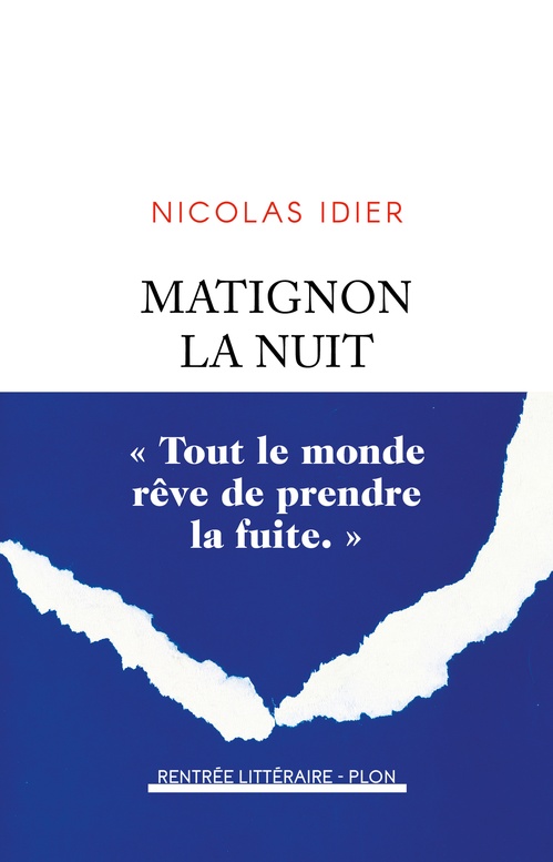 ebook cover of Matignon la nuit, by Nicolas Idier