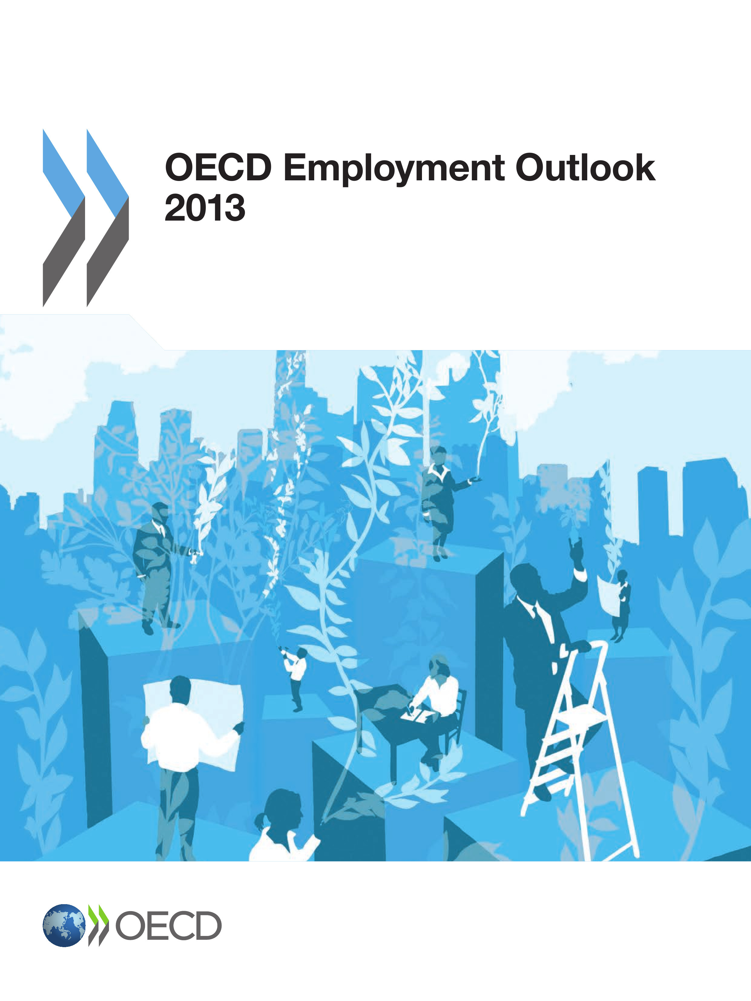Couverture ebook de OECD Employment Outlook 2013, de Collective