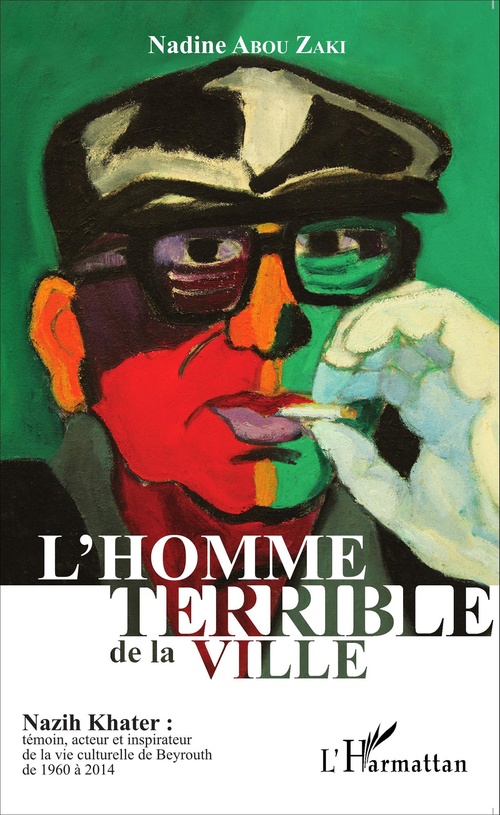 Couverture ebook de L'homme terrible de la ville, de Nadine Abou zaki