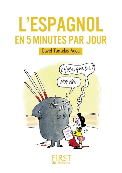 Couverture ebook de Le petit livre de - espagnol en 5 minutes par jour, de David Tarradas-Agea