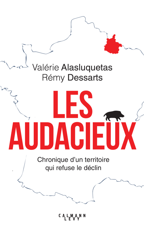 Couverture ebook de Les Audacieux, de Valérie Alasluquetas, Rémy Dessarts