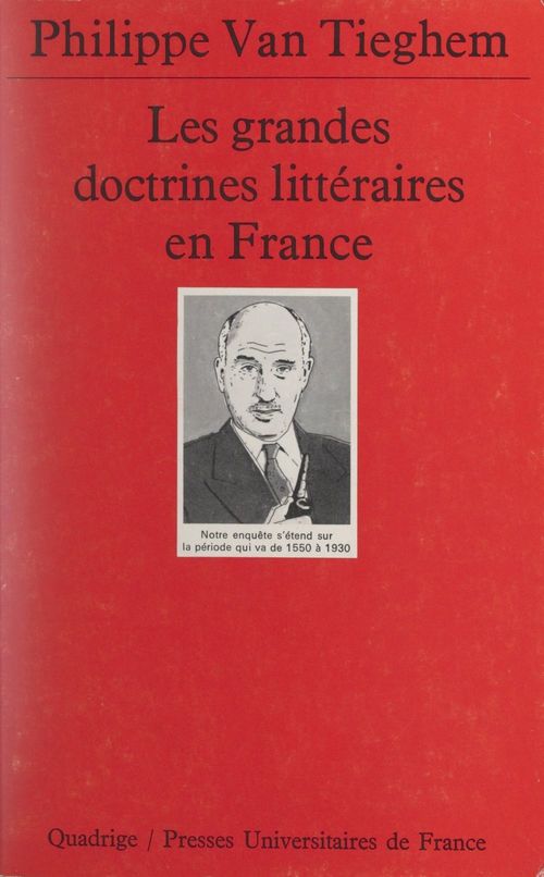 Couverture ebook de Les grandes doctrines littéraires en France, de Philippe Van tieghem