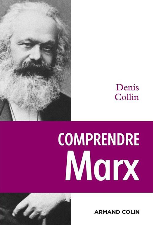 Couverture ebook de Comprendre Marx, de Denis Collin