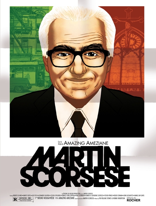 ebook cover of Martin Scorsese, by Amazing Ameziane