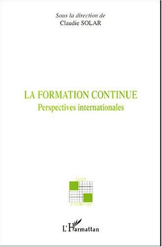ebook cover of La formation continue, by Claudie Solar
