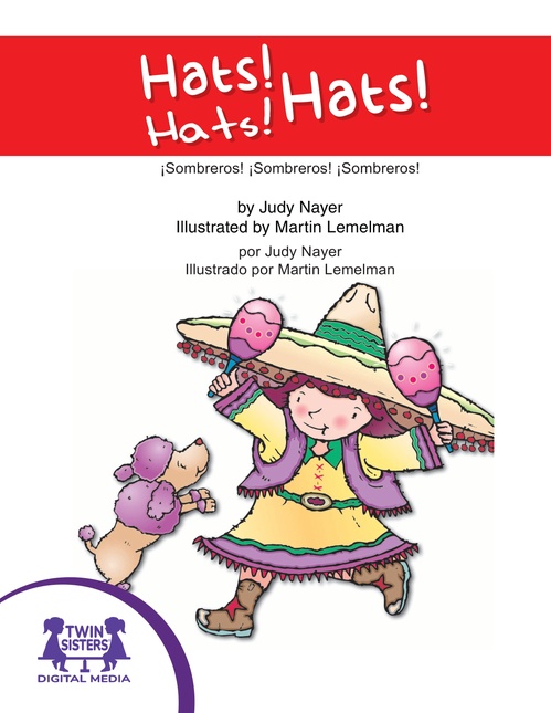 Couverture ebook de ¡Sombreros! ¡Sombreros! ¡Sombreros! / Hats! Hats! Hats!, de Judy Nayer