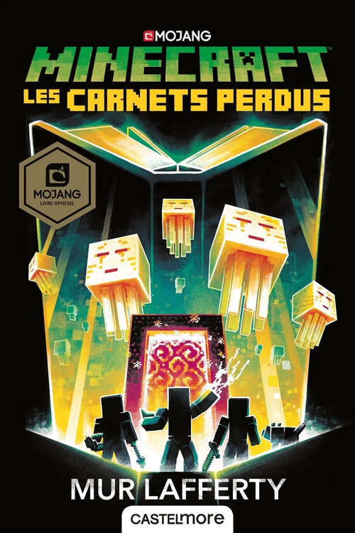 Couverture ebook de Minecraft officiel, T3 : Les Carnets perdus, de Mur Lafferty