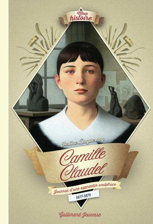 Couverture ebook de Camille Claudel, sculptrice, de Justine Duquesnoy