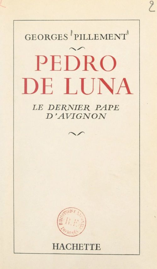 Couverture ebook de Pedro de Luna, de Georges Pillement