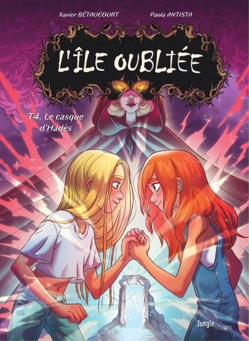 ebook cover of L'île oubliée - Tome 4 - Le casque d'Hadès, by Xavier Bétaucourt