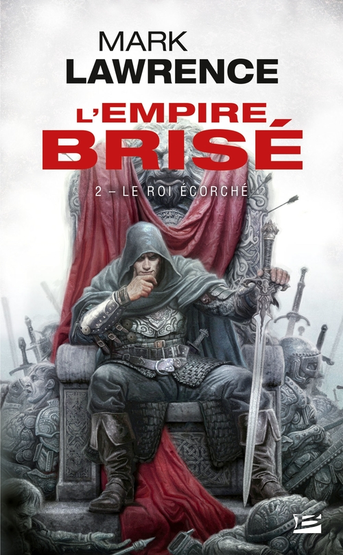 ebook cover of L'Empire brisé, T2 : Le Roi écorché, by Mark Lawrence