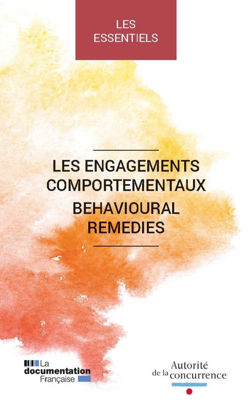 ebook cover of Les engagements comportementaux, by Autorite De La Concurrence