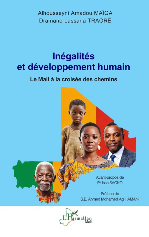 ebook cover of Inégalités et développement humain, by Dramane Lassana Traoré, Alhousseyni Amadou Maiga