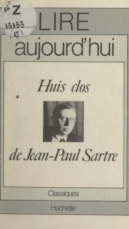 Couverture ebook de Huis clos, de Jean-Paul Sartre, de Thomas Bishop