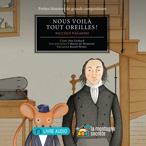 Couverture audiobook de Nous voilà tout oreilles ! (Contenu enrichi), de Ana Gerhard