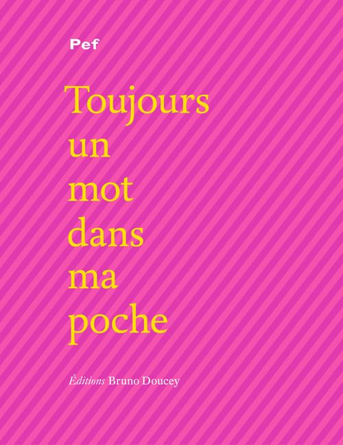 ebook cover of Toujours un mot dans ma poche, by Pef