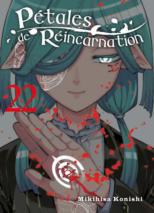 Couverture ebook de Pétales de réincarnation T22, de Mikihisa Konishi