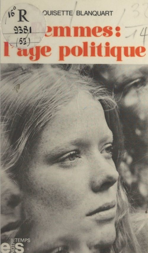 Couverture ebook de Femmes : l'âge politique, de Louisette Blanquart