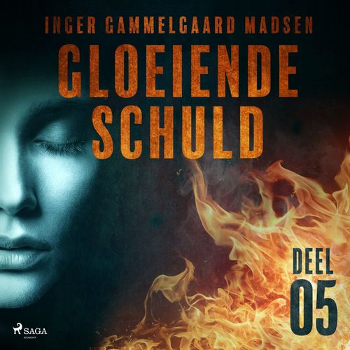 audiobook cover of Gloeiende schuld: Deel 5, by Inger Gammelgaard Madsen