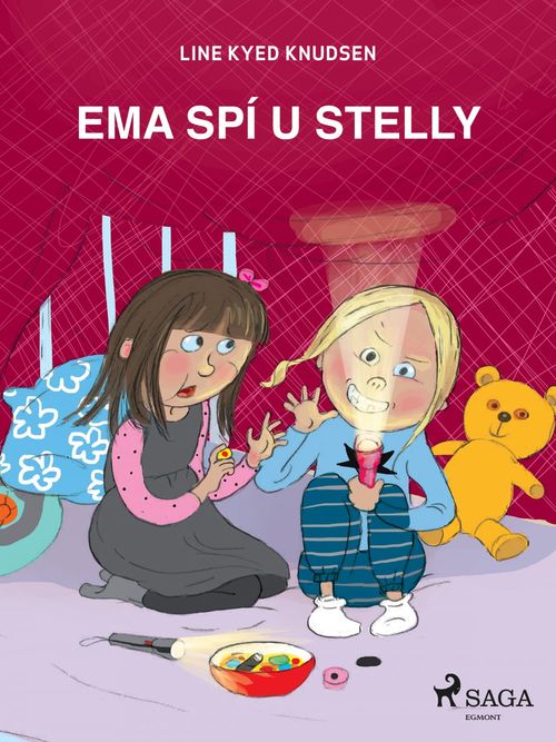 Couverture ebook de Ema spí u Stelly, de Line Kyed Knudsen