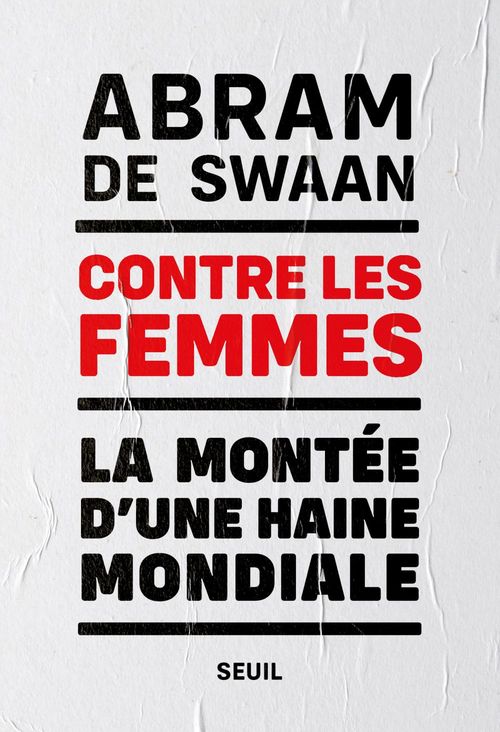 ebook cover of Contre les femmes, by Abram de Swaan