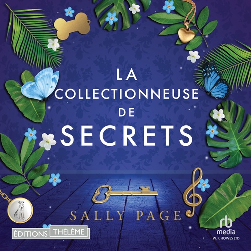 audiobook cover of La collectionneuse de secrets, by Sally Page