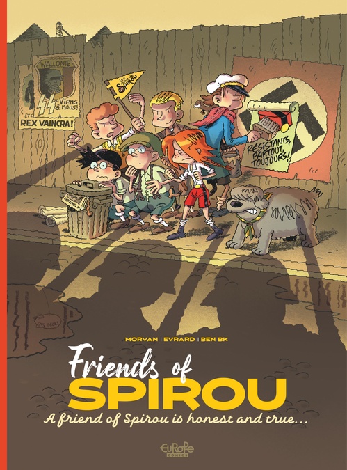 Couverture ebook de Friends of Spirou, de JD Morvan