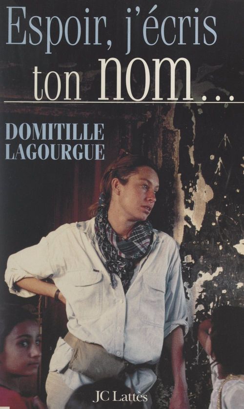 ebook cover of Espoir, j'écris ton nom..., by Domitille Lagourgue
