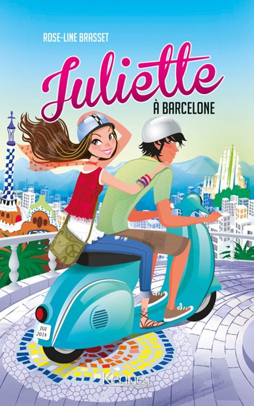 Couverture ebook de Juliette à Barcelone, de Rose-line Brasset