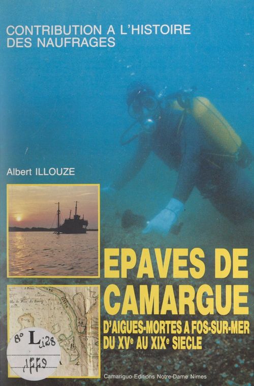 Couverture ebook de Épaves de Camargue, de Albert Illouze