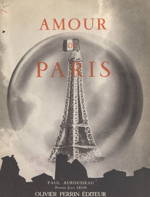 Couverture ebook de Amour de Paris, de Paul Aurousseau