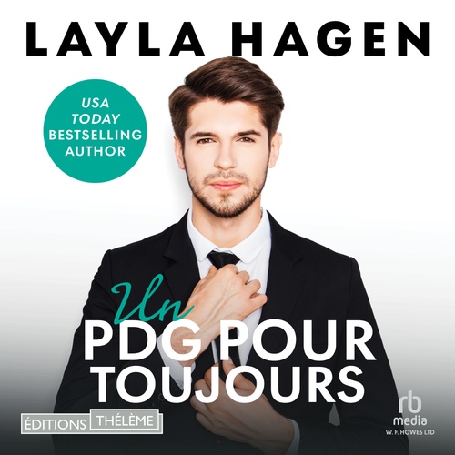 audiobook cover of Un PDG pour toujours (Les Frères Whitley T8), by Layla Hagen