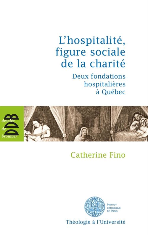 Couverture ebook de L'hospitalité, figure sociale de la charité, de Catherine Fino