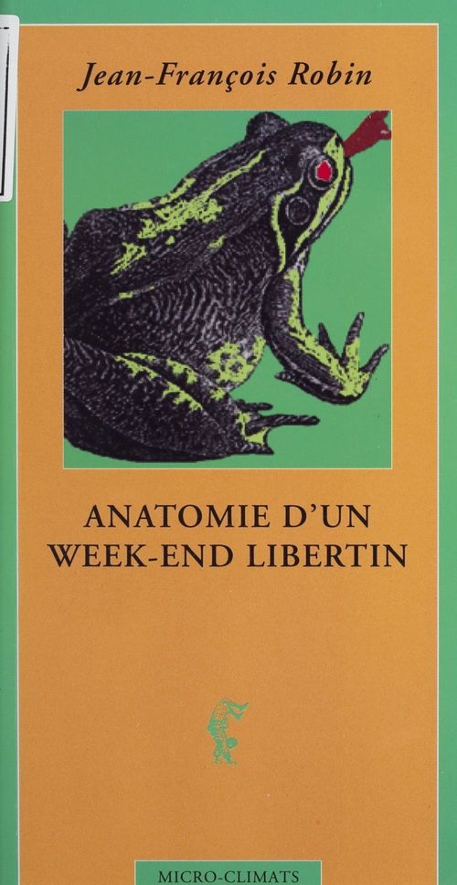 Couverture ebook de Anatomie d'un week-end libertin, de Jean-françois Robin