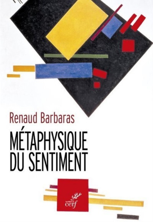 Couverture ebook de MÉTAPHYSIQUE DU SENTIMENT, de Renaud Barbaras