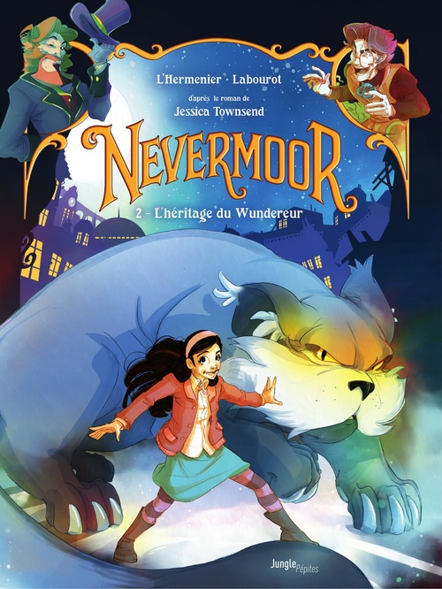 Couverture ebook de Nevermoor - Tome 2 - Nevermoor, de Maxe l'Hermenier