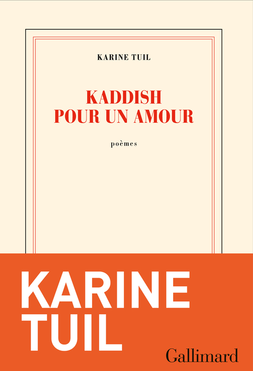 Couverture ebook de Kaddish pour un amour, de Karine Tuil