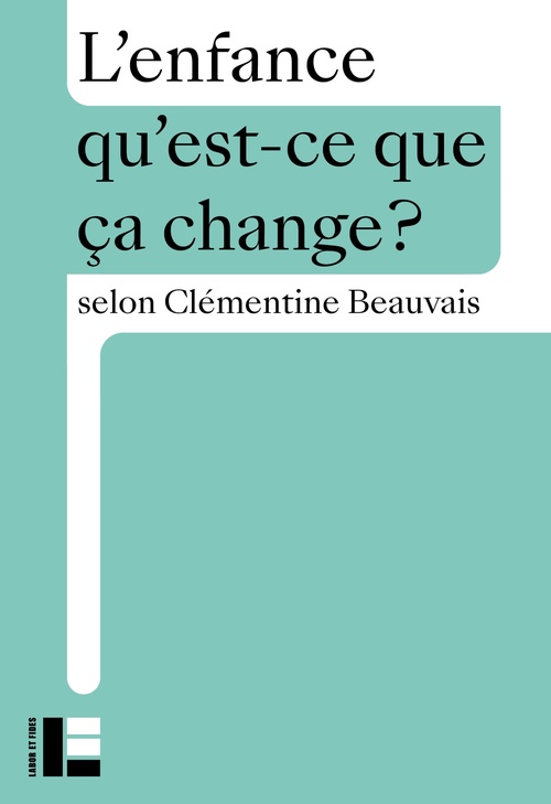 Couverture ebook de L'enfance, de Clémentine Beauvais